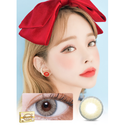 LensVery 1month – Silhouette2 Cream Beige忌廉芝士 月拋 2片裝